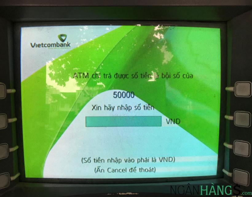 Ảnh Cây ATM ngân hàng Ngoại thương Vietcombank Trụ Sở VCB Bình Tân 1