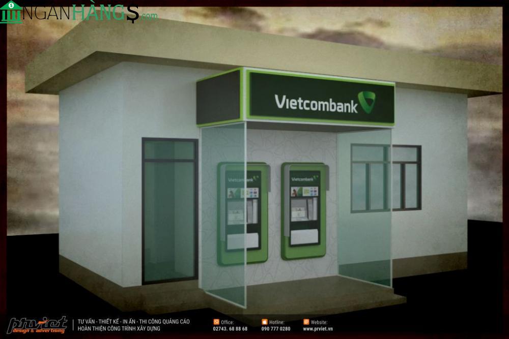 Ảnh Cây ATM ngân hàng Ngoại thương Vietcombank Hoàng Văn Thụ 1