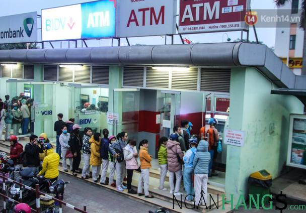 Ảnh Cây ATM ngân hàng Ngoại thương Vietcombank PGD Lũy Bán Bích 1