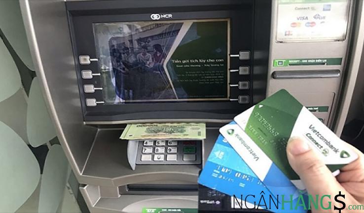 Ảnh Cây ATM ngân hàng Ngoại thương Vietcombank G7-Ministop Bàu Cát 1