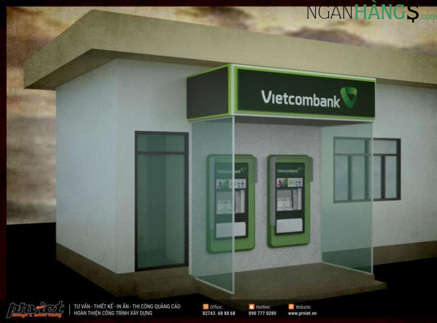 Ảnh Cây ATM ngân hàng Ngoại thương Vietcombank PGD An Sương 1