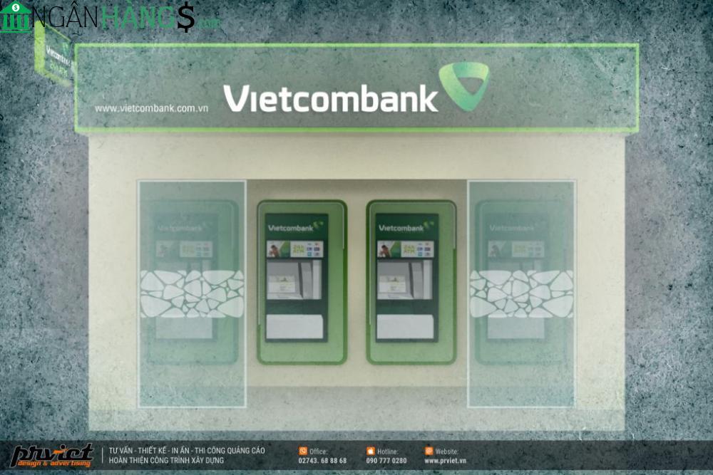 Ảnh Cây ATM ngân hàng Ngoại thương Vietcombank Hồng Bàng 1