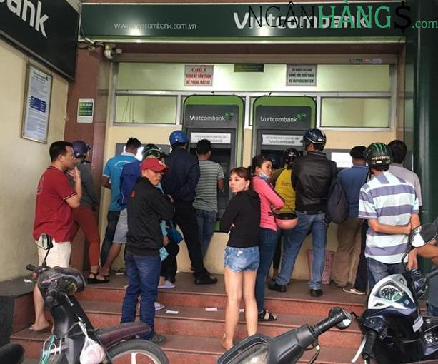 Ảnh Cây ATM ngân hàng Ngoại thương Vietcombank Bệnh viện Đại học Y dược 1