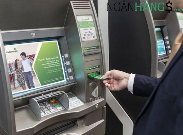 Ảnh Cây ATM ngân hàng Ngoại thương Vietcombank 08 Hoa Sứ 1