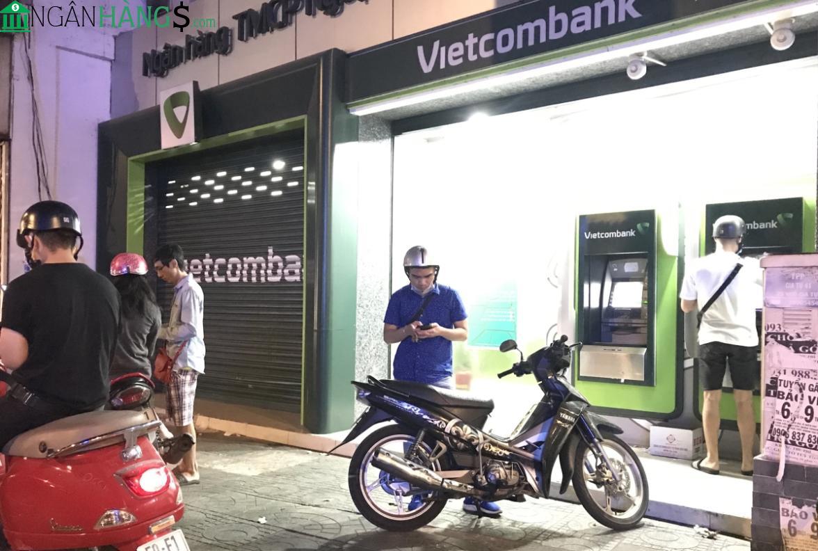 Ảnh Cây ATM ngân hàng Ngoại thương Vietcombank Nơ Trang Long 1