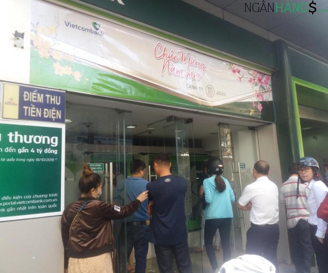 Ảnh Cây ATM ngân hàng Ngoại thương Vietcombank PGD Nơ Trang Long 1