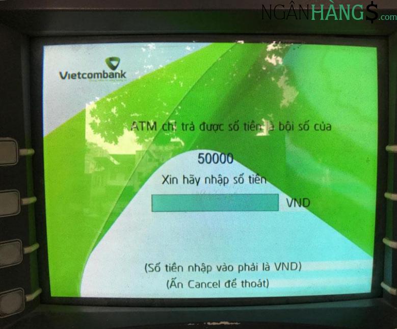 Ảnh Cây ATM ngân hàng Ngoại thương Vietcombank 724 Xô Viết Nghệ Tĩnh 1