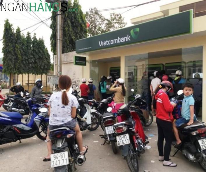 Ảnh Cây ATM ngân hàng Ngoại thương Vietcombank Coopmart Hòa Hảo 1