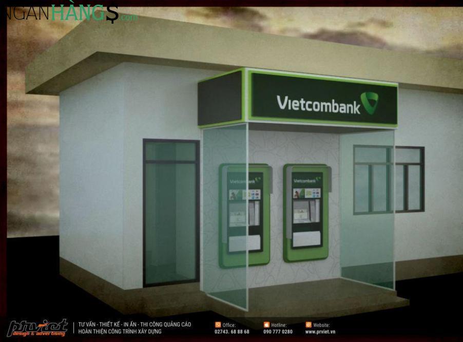 Ảnh Cây ATM ngân hàng Ngoại thương Vietcombank Ga Sài Gòn 1