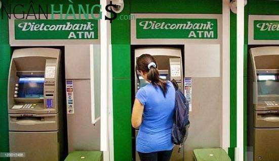 Ảnh Cây ATM ngân hàng Ngoại thương Vietcombank Autobank Trần Quang Khải 1
