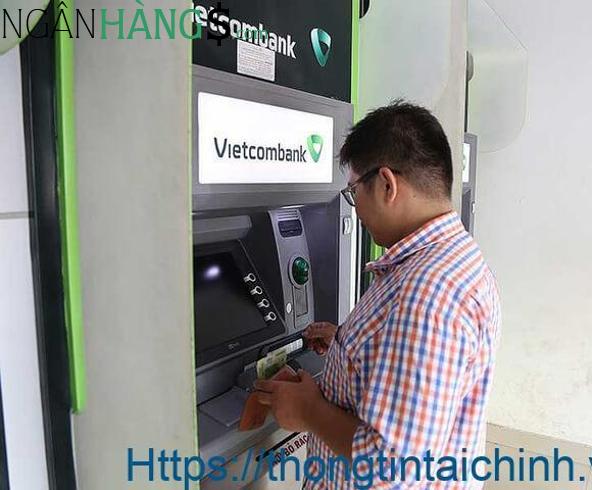 Ảnh Cây ATM ngân hàng Ngoại thương Vietcombank PGD Trần Quốc Toản 1