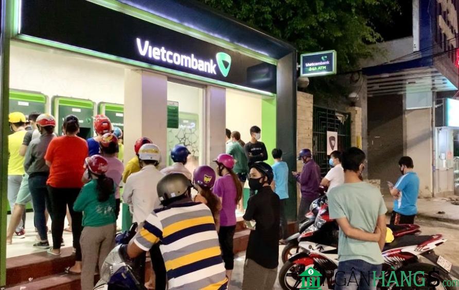 Ảnh Cây ATM ngân hàng Ngoại thương Vietcombank Số 401, ấp Long Đức 3 1