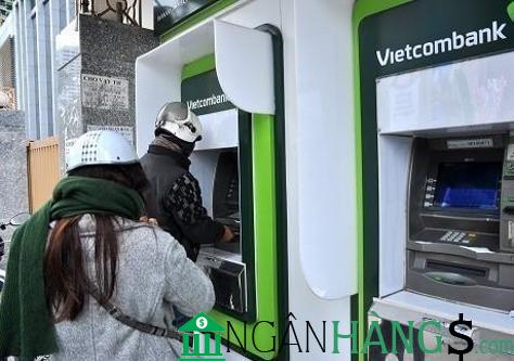 Ảnh Cây ATM ngân hàng Ngoại thương Vietcombank Siêu thị Hoàng Đức 1