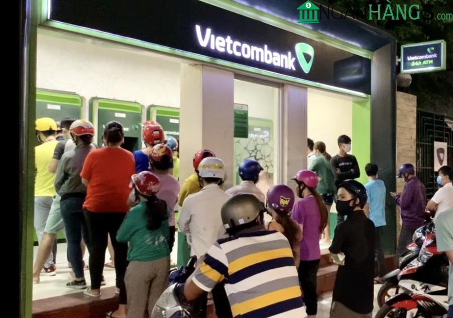 Ảnh Cây ATM ngân hàng Ngoại thương Vietcombank PGD Đội Cấn 1