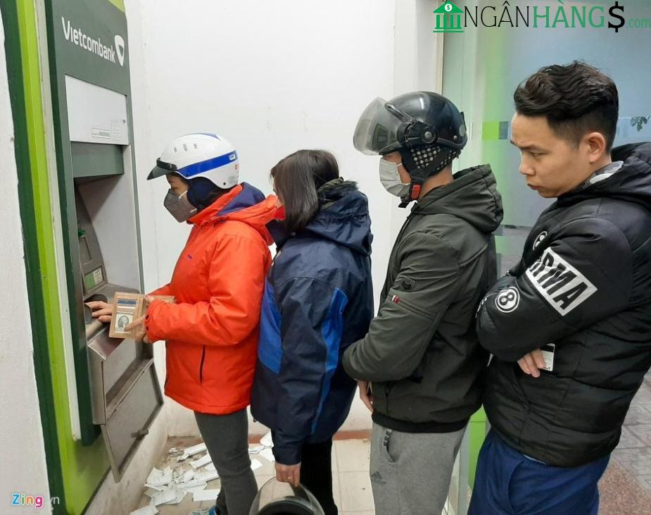 Ảnh Cây ATM ngân hàng Ngoại thương Vietcombank KS Sông Hồng 1