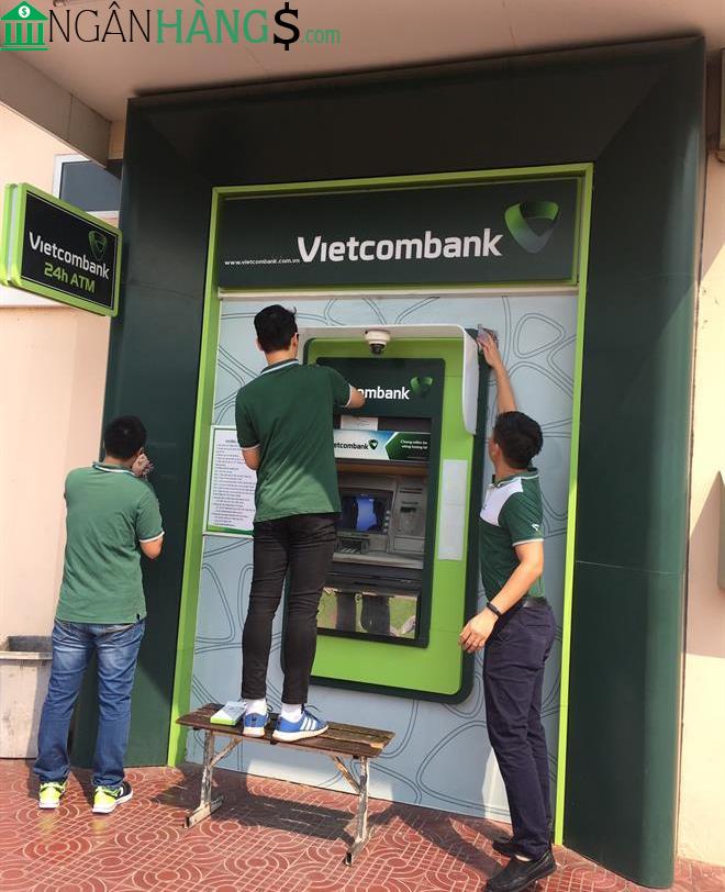 Ảnh Cây ATM ngân hàng Ngoại thương Vietcombank PGD Ngọc Khánh 1