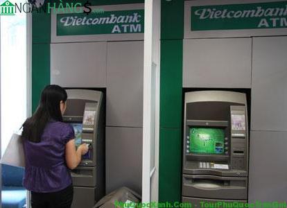 Ảnh Cây ATM ngân hàng Ngoại thương Vietcombank Báo Quân đội Nhân dân 1