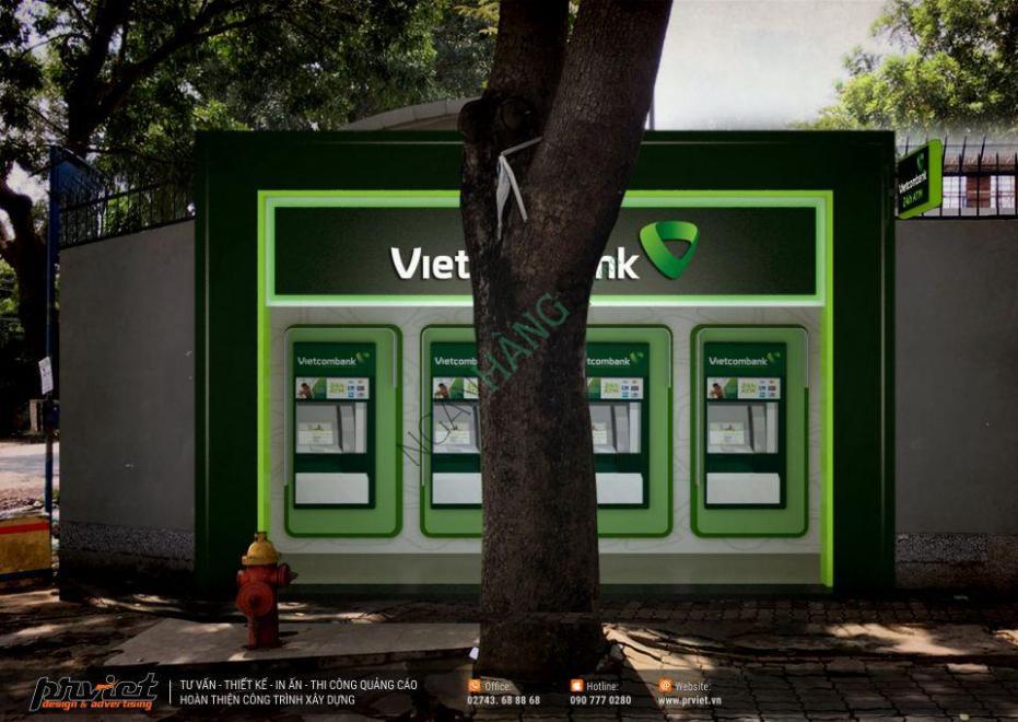 Ảnh Cây ATM ngân hàng Ngoại thương Vietcombank PGD Láng Hạ 1