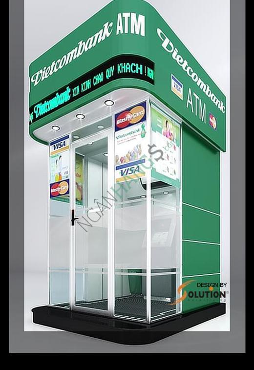Ảnh Cây ATM ngân hàng Ngoại thương Vietcombank Tttm Bigc Vp 1
