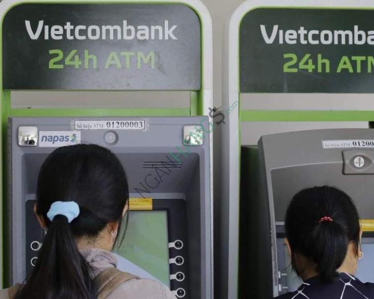 Ảnh Cây ATM ngân hàng Ngoại thương Vietcombank Tổng công ty Hàng không 1