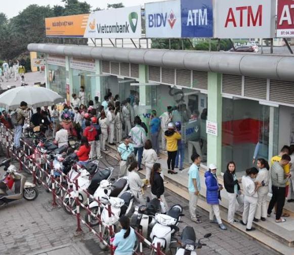 Ảnh Cây ATM ngân hàng Ngoại thương Vietcombank Siêu thị AEON Long Biên 1