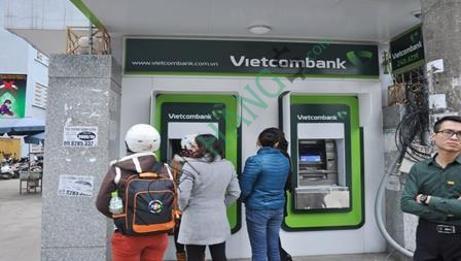 Ảnh Cây ATM ngân hàng Ngoại thương Vietcombank Công ty May BCA 1