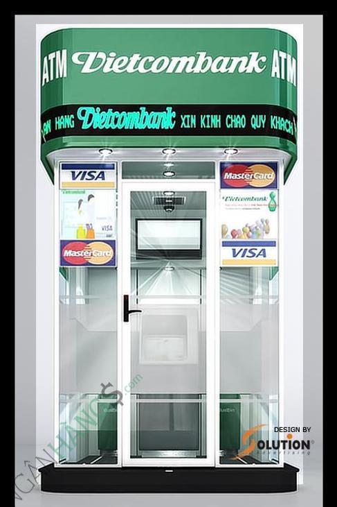Ảnh Cây ATM ngân hàng Ngoại thương Vietcombank Công ty TNHH Long Phương 1