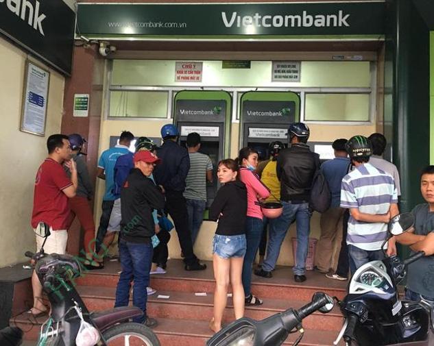 Ảnh Cây ATM ngân hàng Ngoại thương Vietcombank KCN Vân Trung 1