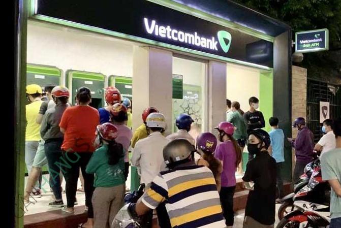 Ảnh Cây ATM ngân hàng Ngoại thương Vietcombank Công ty may C&M 1