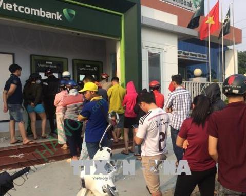 Ảnh Cây ATM ngân hàng Ngoại thương Vietcombank Trụ sở VCB Thái Nguyên 1