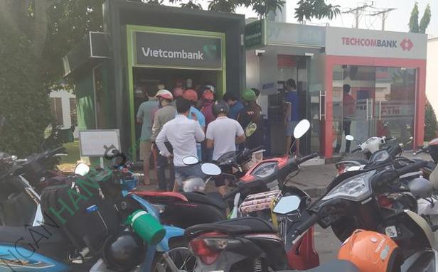 Ảnh Cây ATM ngân hàng Ngoại thương Vietcombank PGD Quang Trung 1