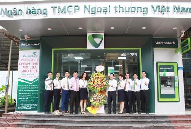 Ảnh Cây ATM ngân hàng Ngoại thương Vietcombank PGD Mạo Khê 1
