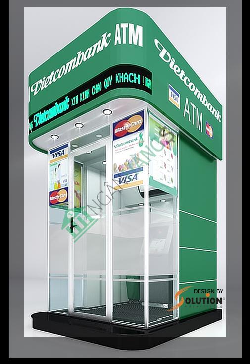 Ảnh Cây ATM ngân hàng Ngoại thương Vietcombank Tầng 1 tòa nhà Green Bay 1