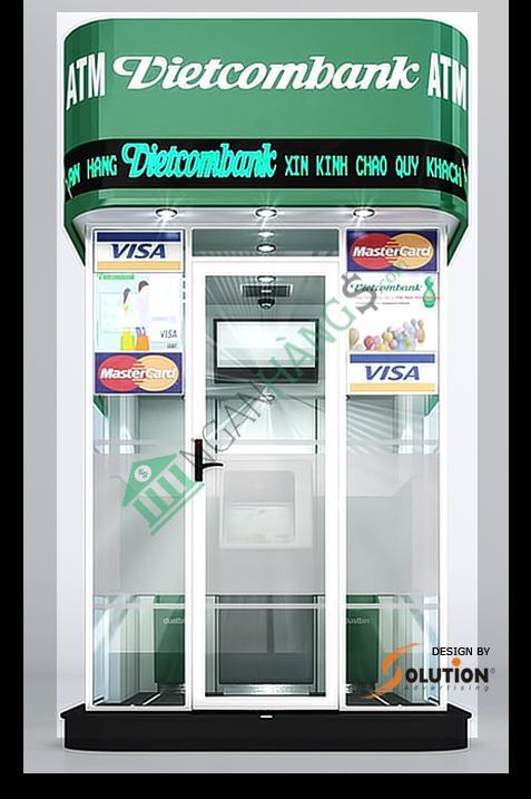 Ảnh Cây ATM ngân hàng Ngoại thương Vietcombank 88 đường Hùng Vương 1