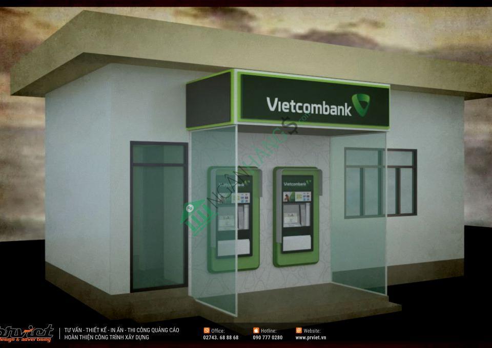 Ảnh Cây ATM ngân hàng Ngoại thương Vietcombank Nhà máy gạch Hoành Bồ 1