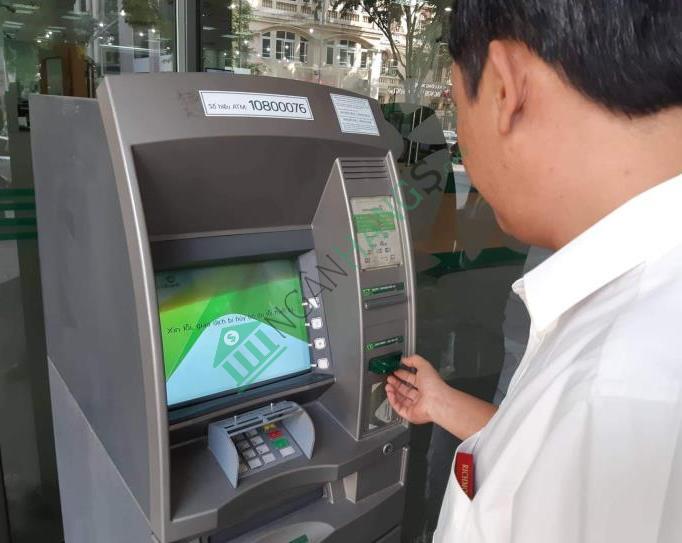 Ảnh Cây ATM ngân hàng Ngoại thương Vietcombank Khu nhân cầu 3 TT Hưng Nhân 1