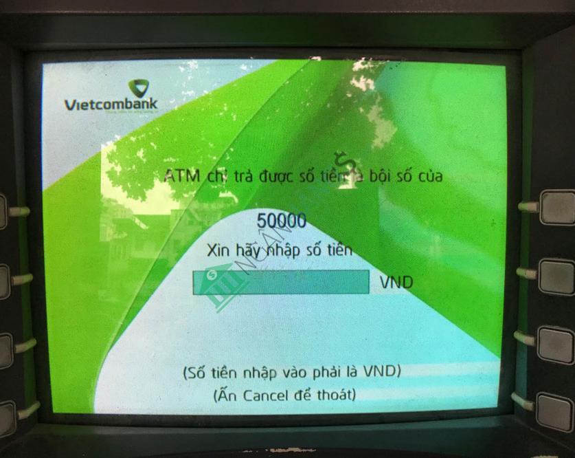 Ảnh Cây ATM ngân hàng Ngoại thương Vietcombank PGD Hồng Hải 1