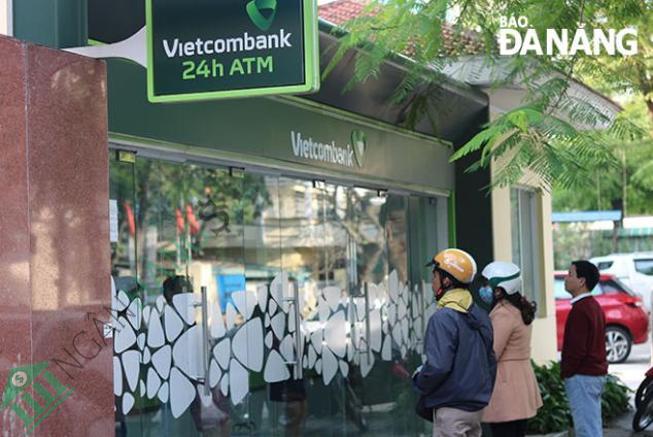 Ảnh Cây ATM ngân hàng Ngoại thương Vietcombank Công ty TNHH TM&DV Hải Vân 1
