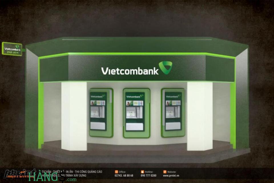Ảnh Cây ATM ngân hàng Ngoại thương Vietcombank Siêu thị Coopmart 1