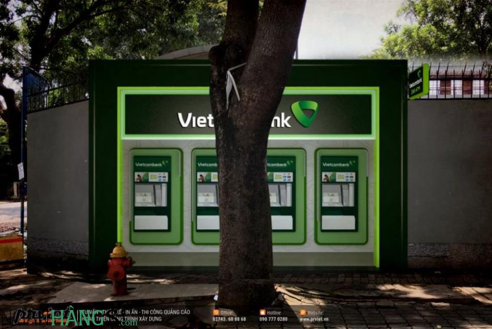 Ảnh Cây ATM ngân hàng Ngoại thương Vietcombank UBND Phường Cẩm Đông 1