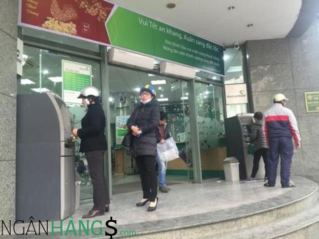 Ảnh Cây ATM ngân hàng Ngoại thương Vietcombank Trụ sở chi nhánh 1